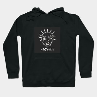 Chyrelle Black and White Face Hoodie